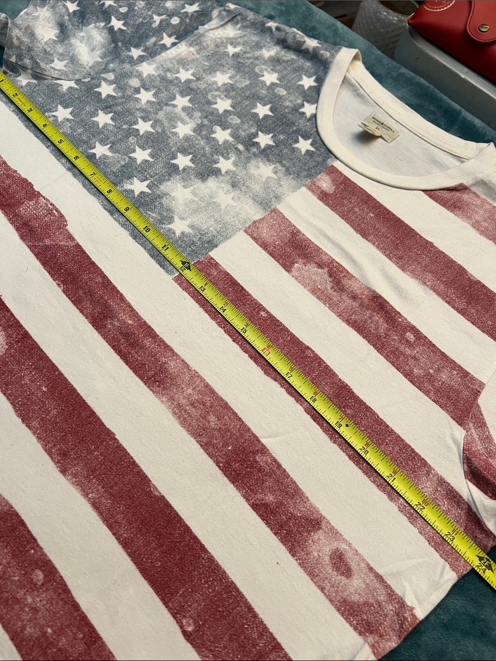 Ralph Lauren Denim & Supply Tee USA flag style , good condition 👍 - Picture 7 of 8